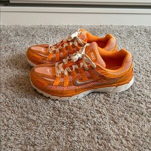 Nike Orange Athletic Shoes